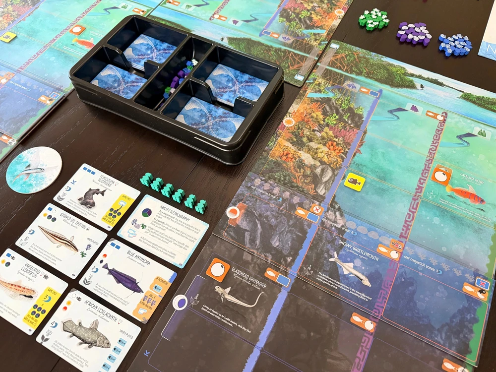Stonemaier Games Finspan: Sharks & Reefs