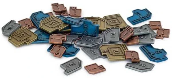 Stonemaier Games Vantage Metal Coins
