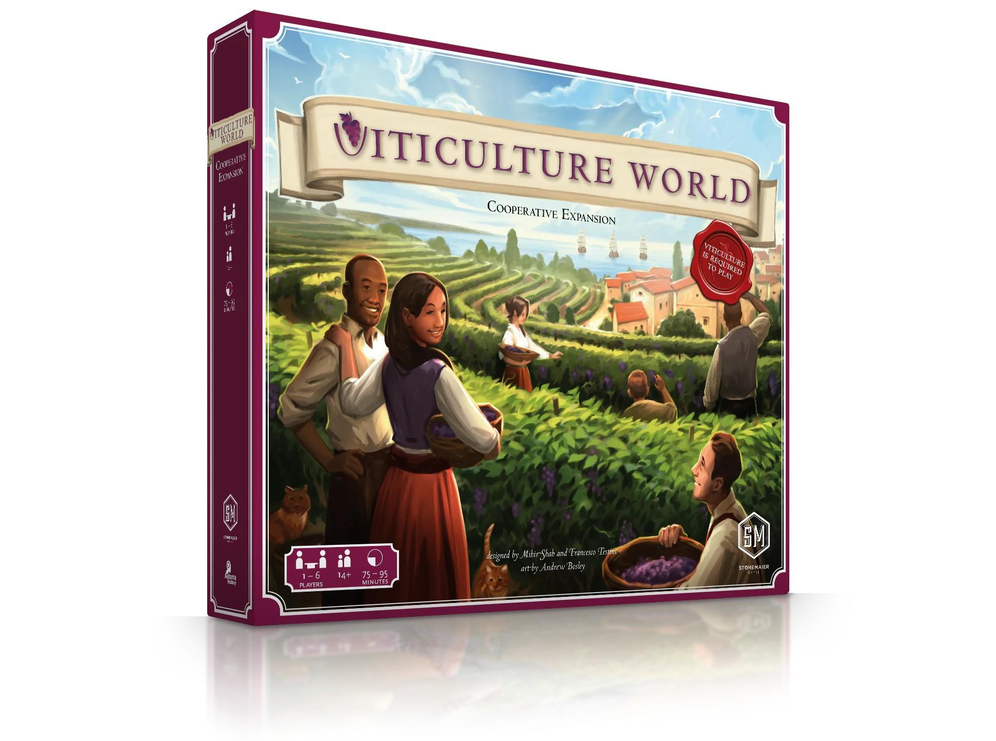 Stonemaier Games Viticulture World: Cooperative Expansion