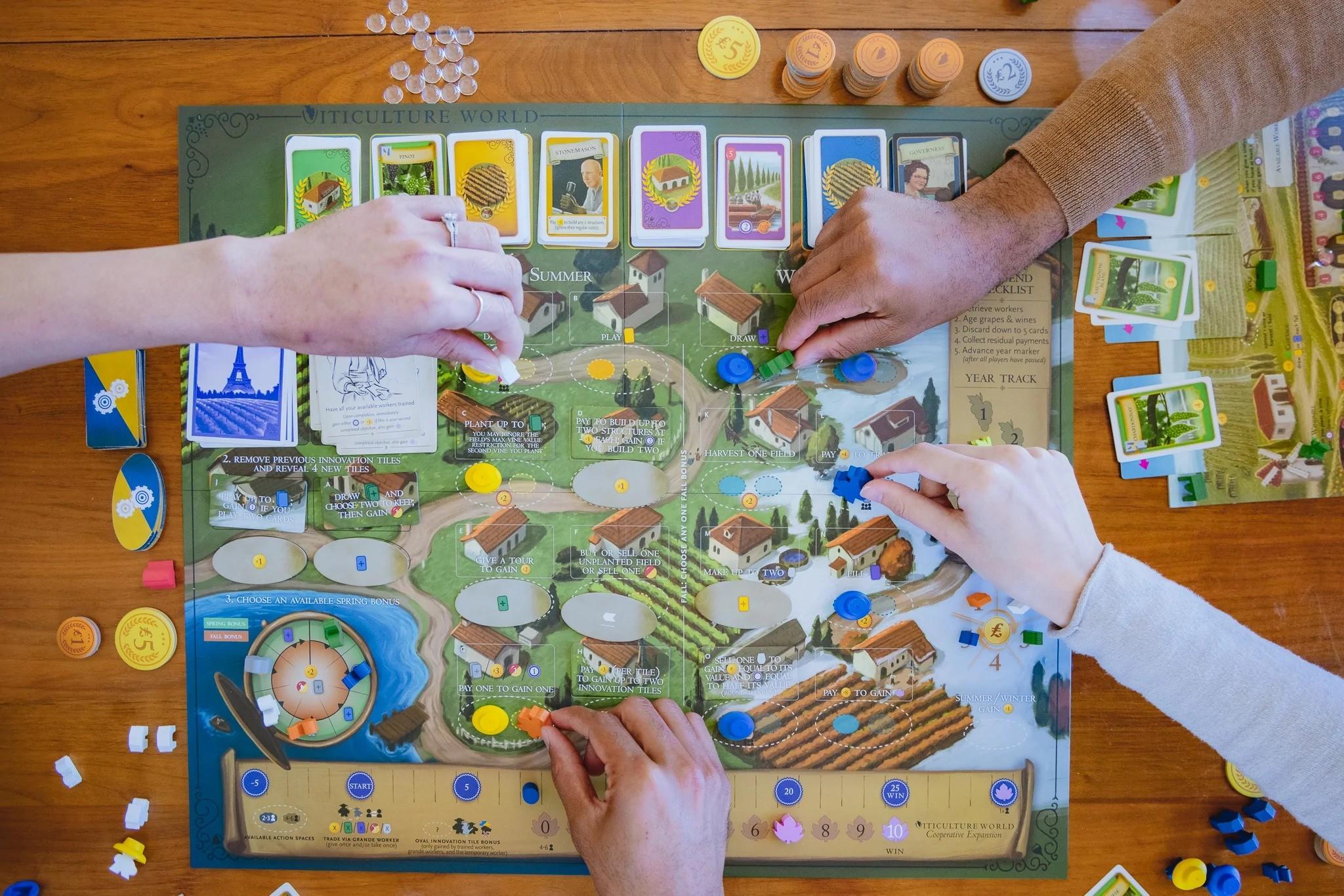 Stonemaier Games Viticulture World: Cooperative Expansion