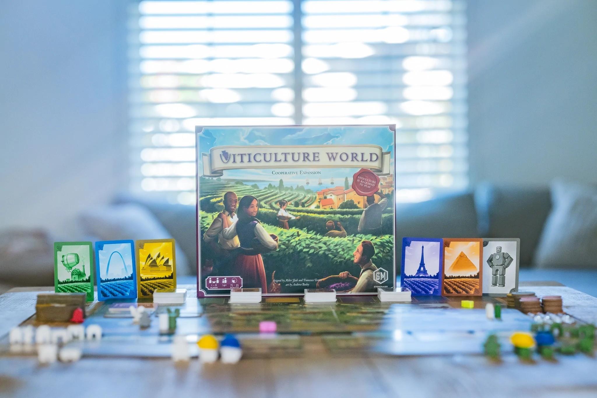 Stonemaier Games Viticulture World: Cooperative Expansion
