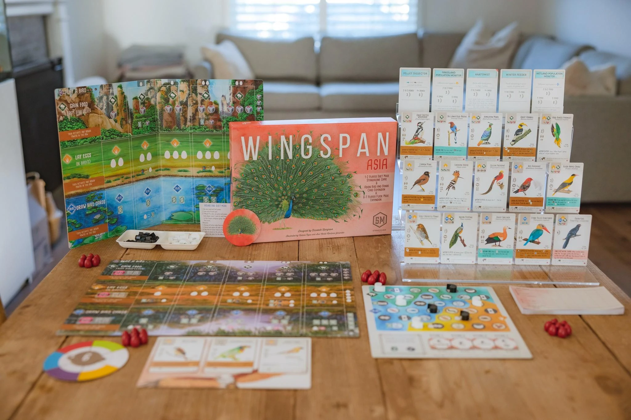 Stonemaier Games Wingspan Asia