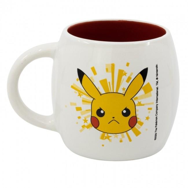STOR Pokemon Pikachu keramikinis apvalus puodelis (384ml)