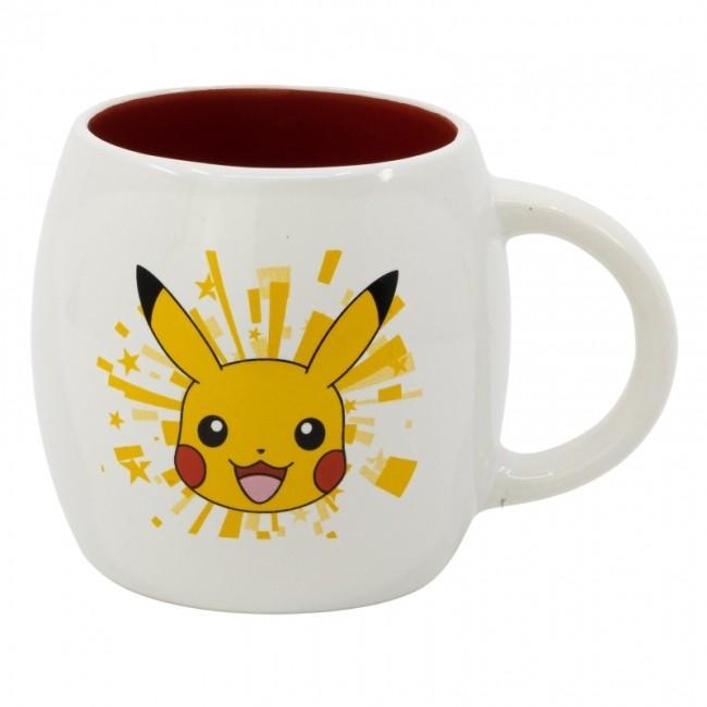 STOR Pokemon Pikachu keramikinis apvalus puodelis (384ml)