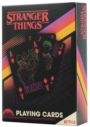 Stranger Things Playing Cards kortos
