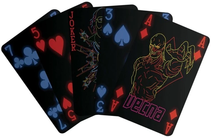 Stranger Things Playing Cards kortos
