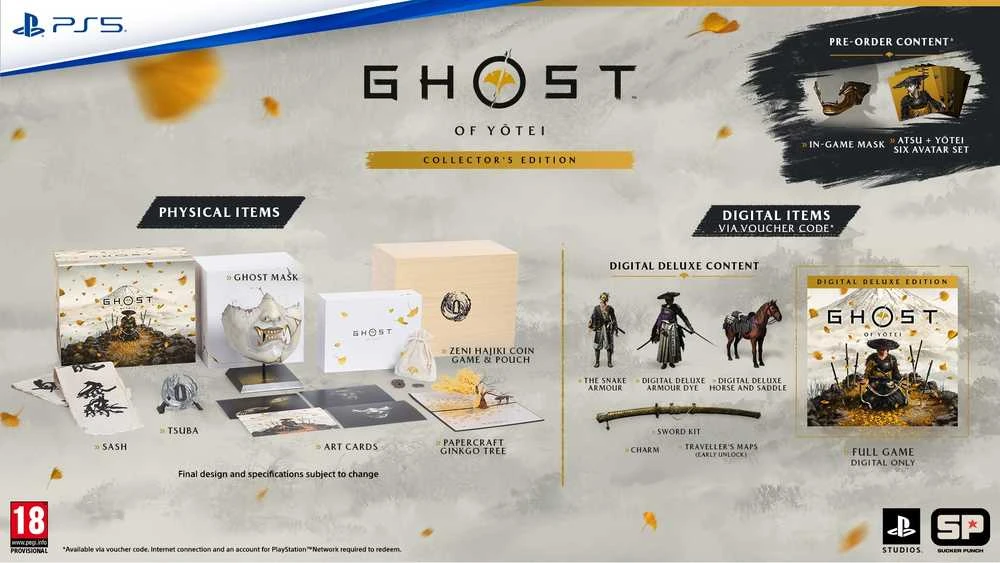 Sucker Punch Ghost of Yotei Collector's Edition PS5