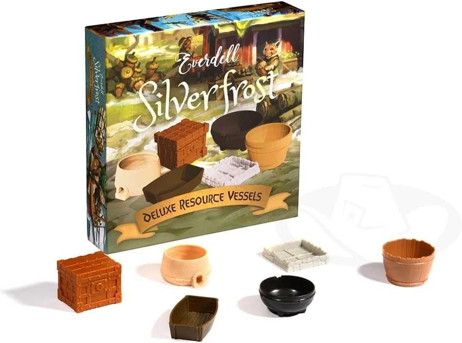 Tabletop Tycoon Everdell Silverfrost Deluxe Resource Vessels