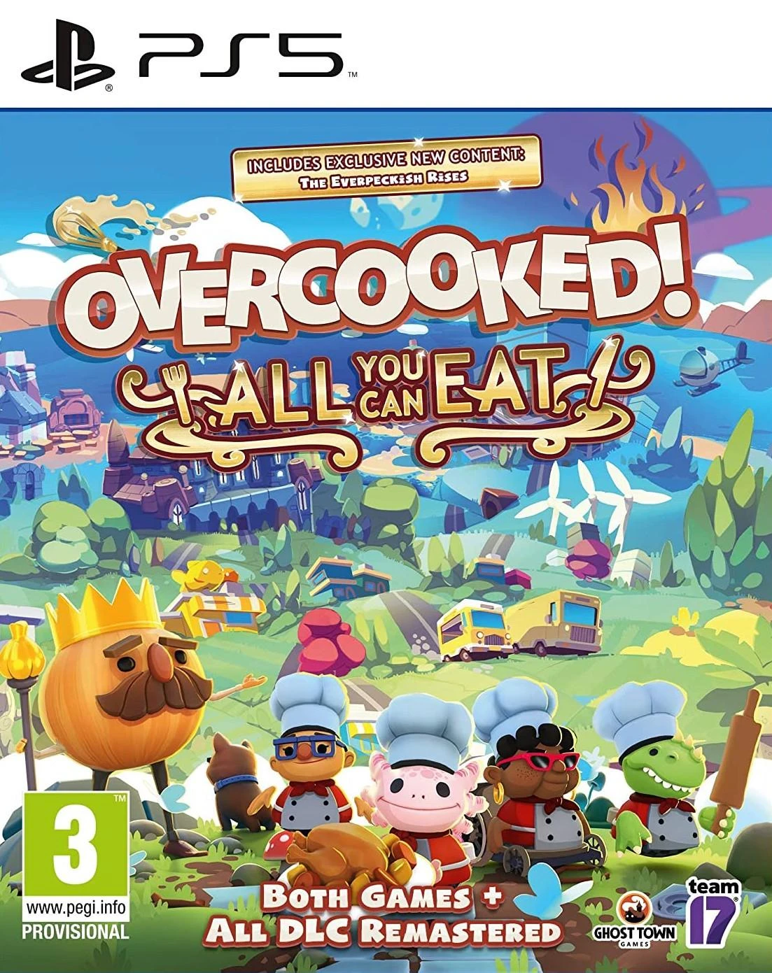 Team17 Overcooked: Viskas, ką galite valgyti PS5