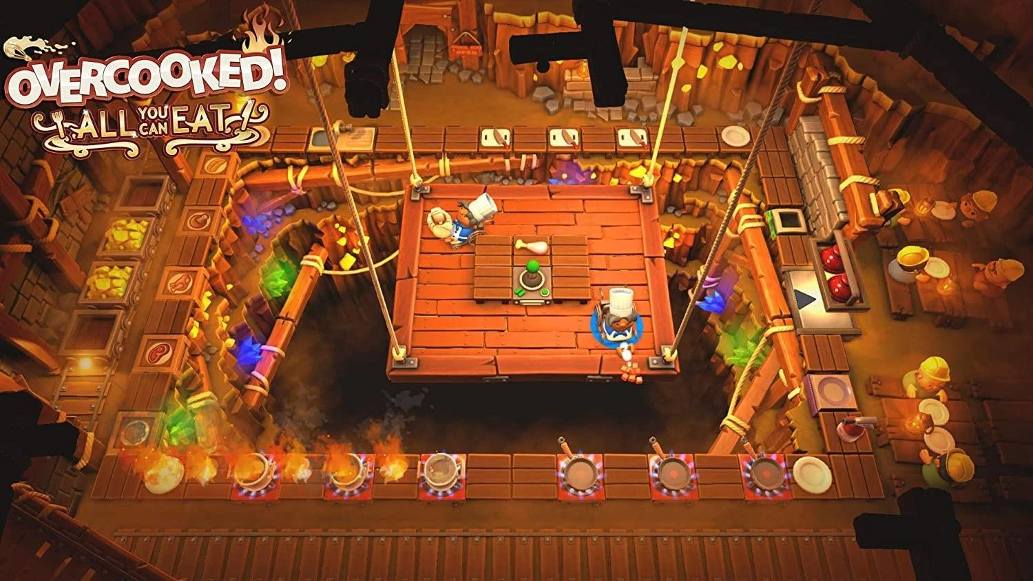 Team17 Overcooked: Viskas, ką galite valgyti PS5