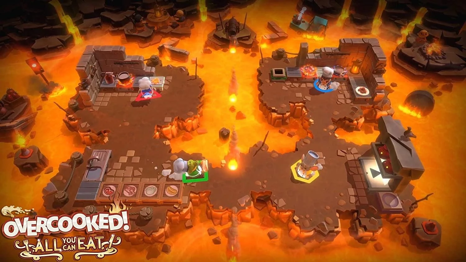 Team17 Overcooked: Viskas, ką galite valgyti PS5