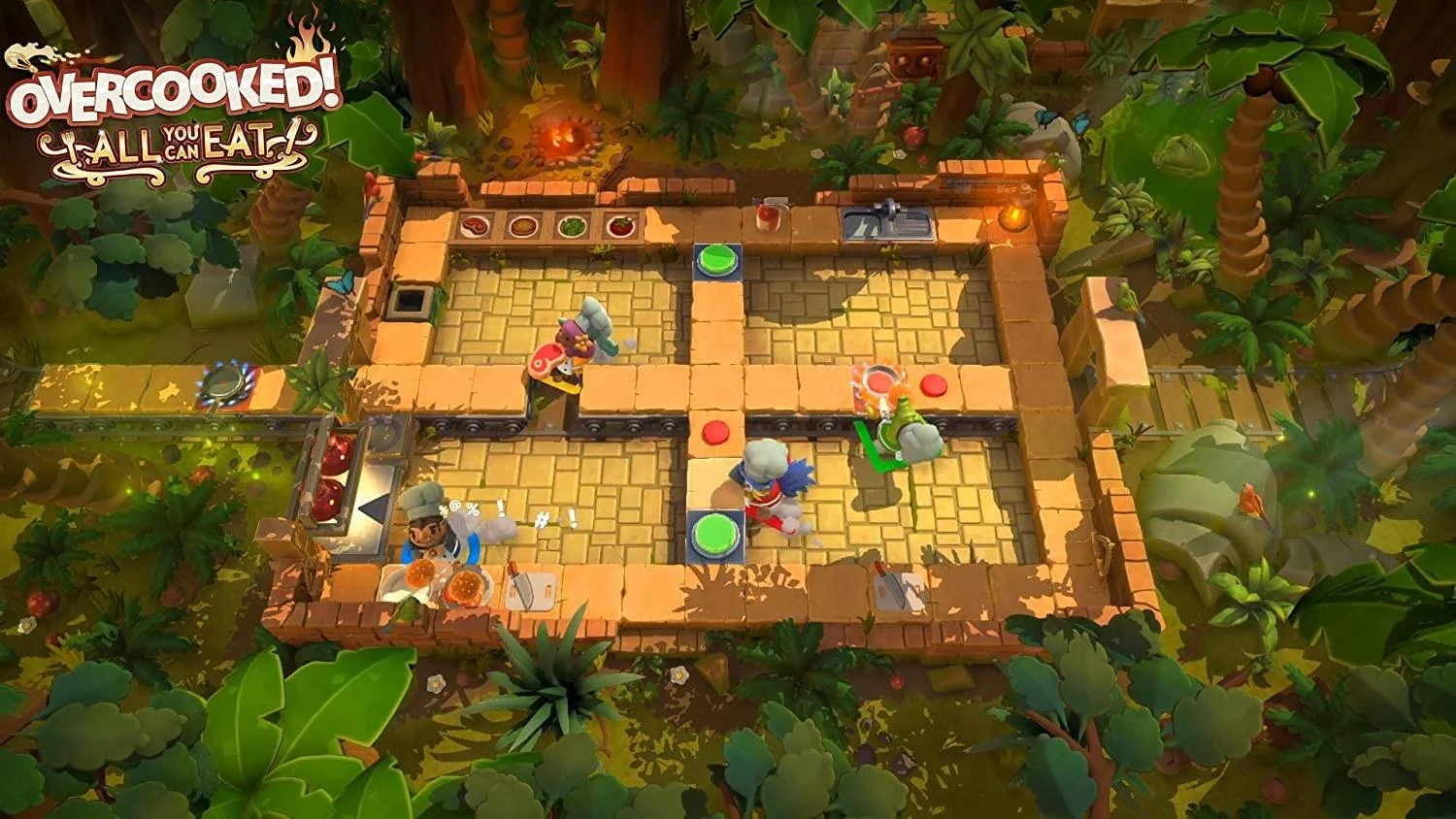 Team17 Overcooked: Viskas, ką galite valgyti PS5