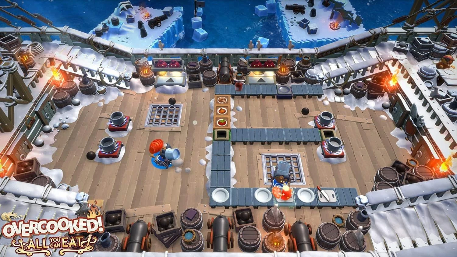 Team17 Overcooked: Viskas, ką galite valgyti PS5