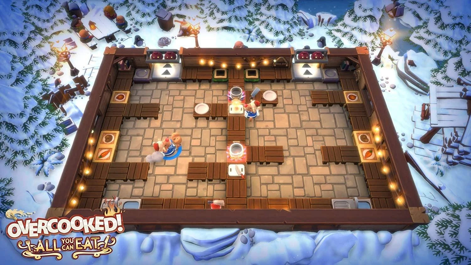 Team17 Overcooked: Viskas, ką galite valgyti PS5