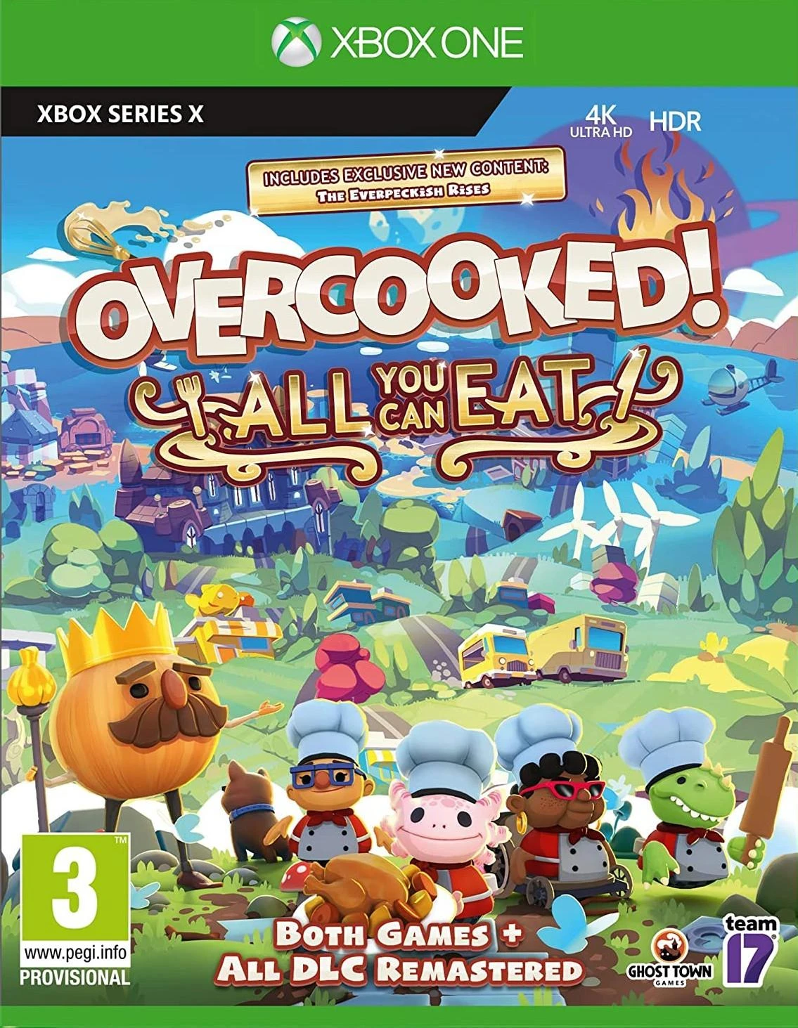 „Team17 Overcooked: Eat All You Can Eat“ „XBOX Series X“