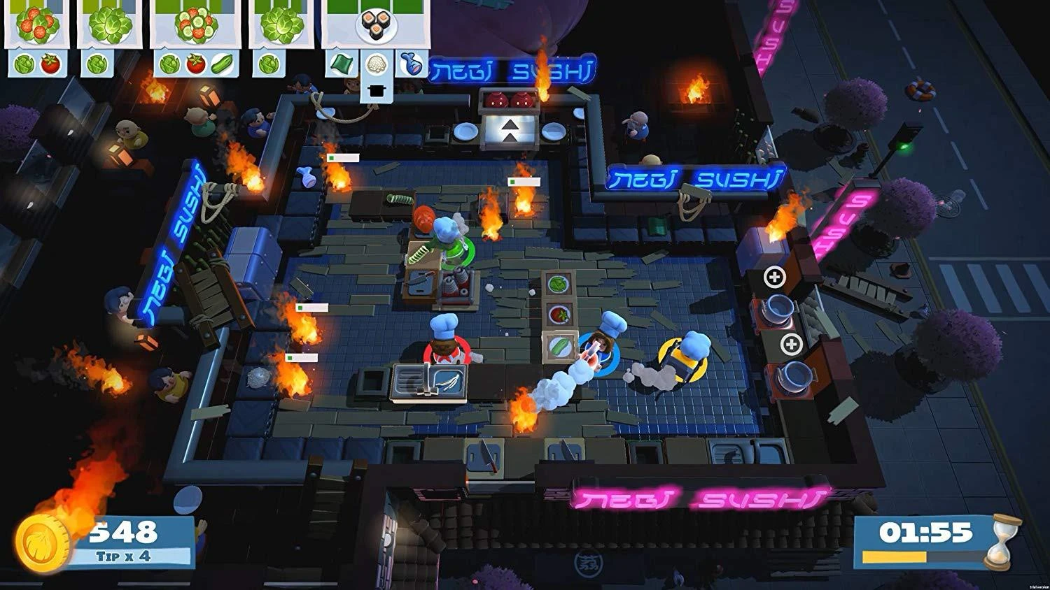 Overcooked Team17 Perkepta! + Perkepta! 2 PS4