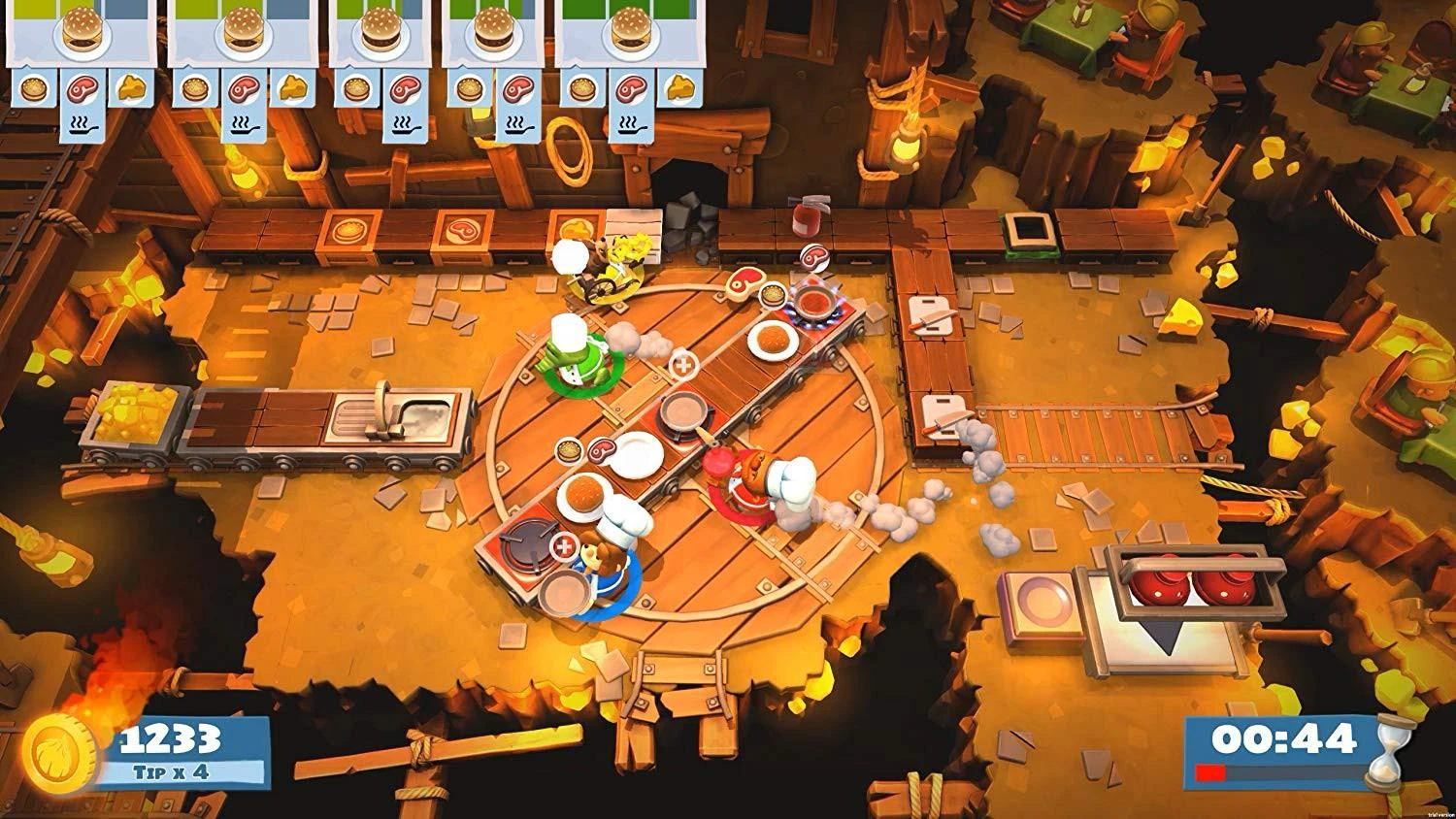 Overcooked Team17 Perkepta! + Perkepta! 2 PS4
