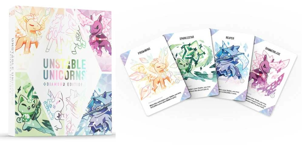 Teeturtle Unstable Unicorns: Diamond Edition