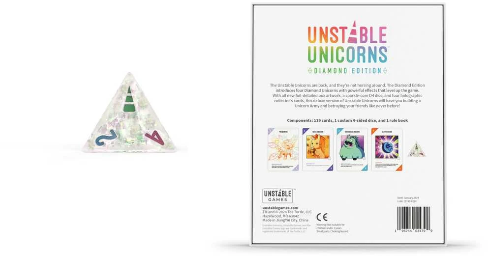 Teeturtle Unstable Unicorns: Diamond Edition