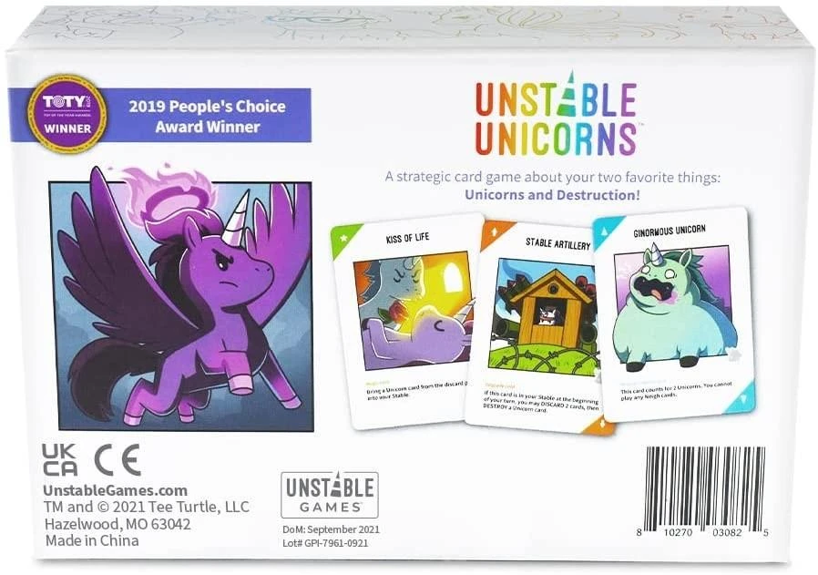 Teeturtle Unstable Unicorns