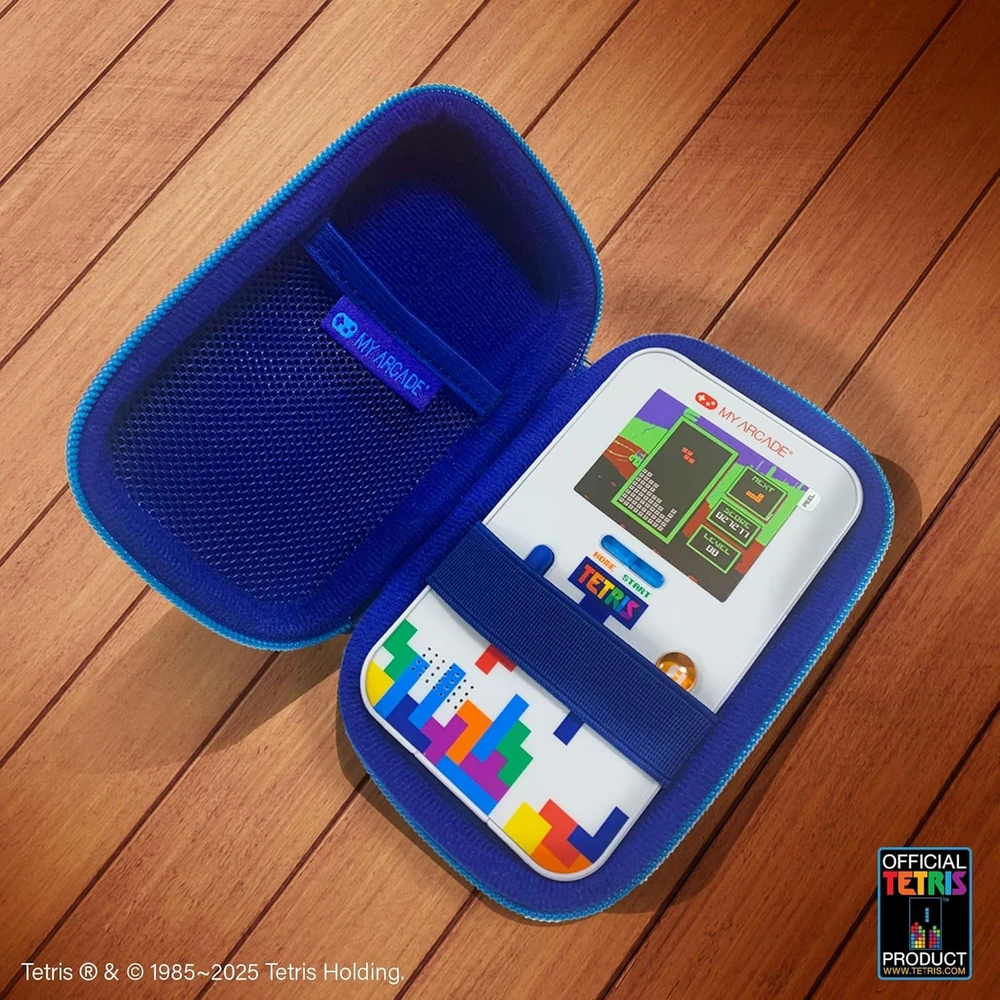 My Tetris Go Gamer nešiojama žaidimų konsolė su dėklu (301 žaidimai)