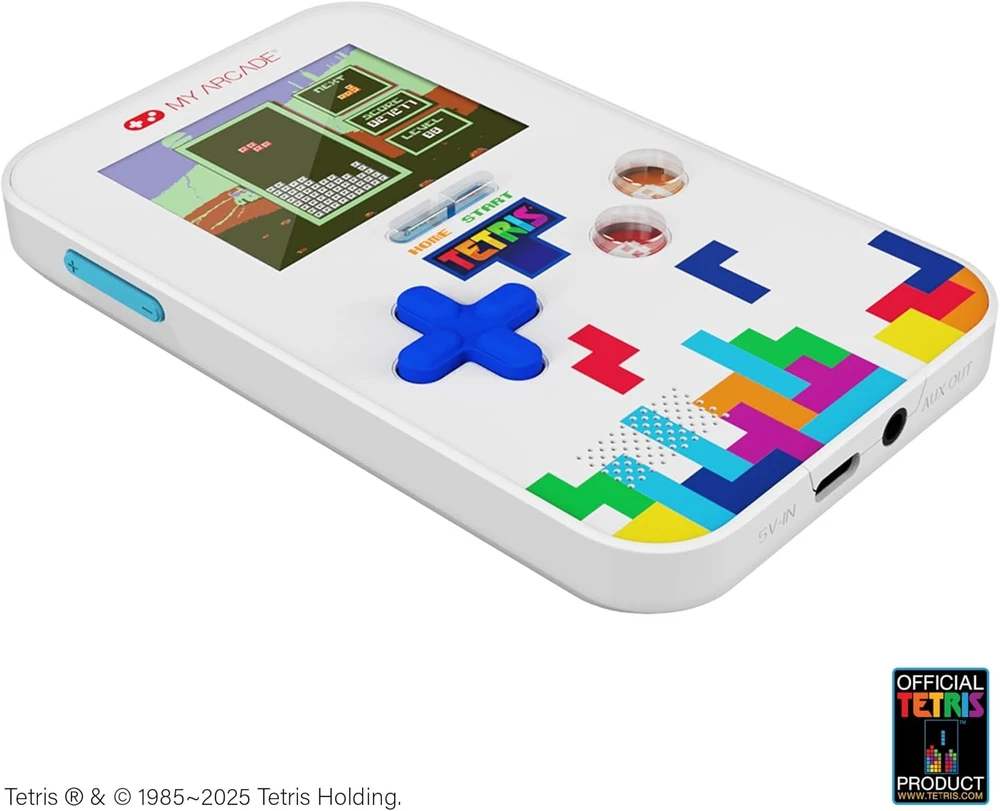 My Tetris Go Gamer nešiojama žaidimų konsolė su dėklu (301 žaidimai)