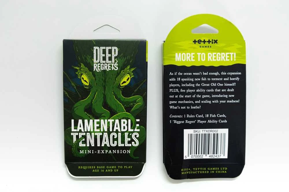 Tettix Games Deep Regrets: Lamentable Tentacles Mini-Expansion