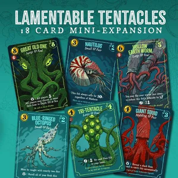 Tettix Games Deep Regrets: Lamentable Tentacles Mini-Expansion