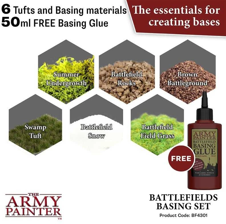 The Army Painter Army Painter Army Painter – Battlefields Basing rinkinys