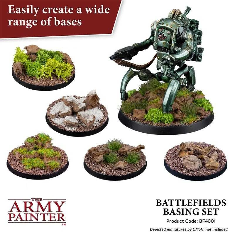 The Army Painter Army Painter Army Painter – Battlefields Basing rinkinys