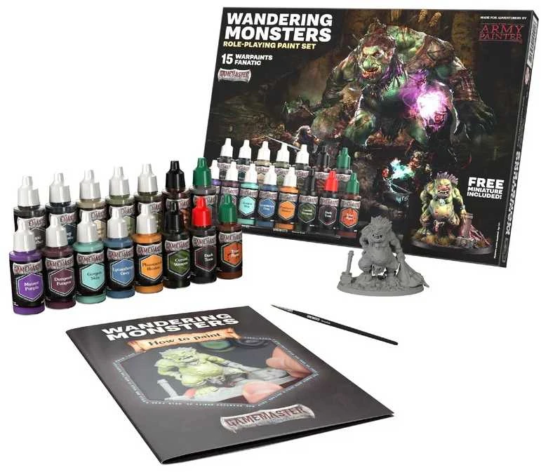 Army Painter „Armijos dažytojas“ – „GameMaster: Klajojančių monstrų vaidmenų žaidimo dažų rinkinys“.