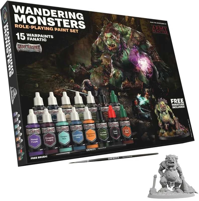 Army Painter „Armijos dažytojas“ – „GameMaster: Klajojančių monstrų vaidmenų žaidimo dažų rinkinys“.