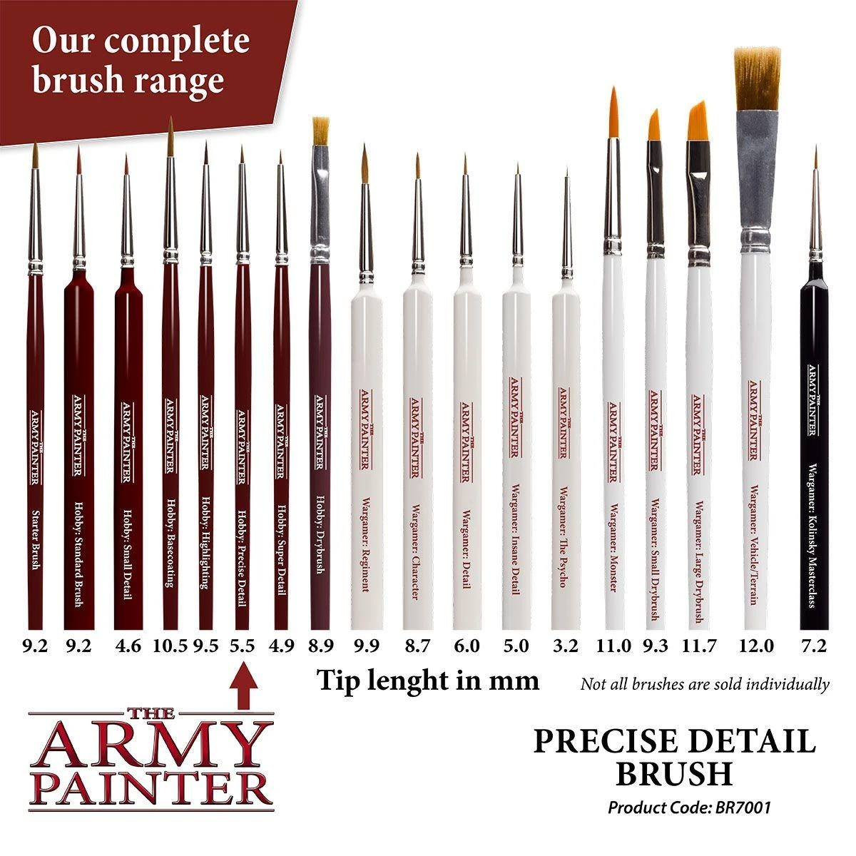 The Army Painter Armijos tapytojo pomėgis: tikslios detalės