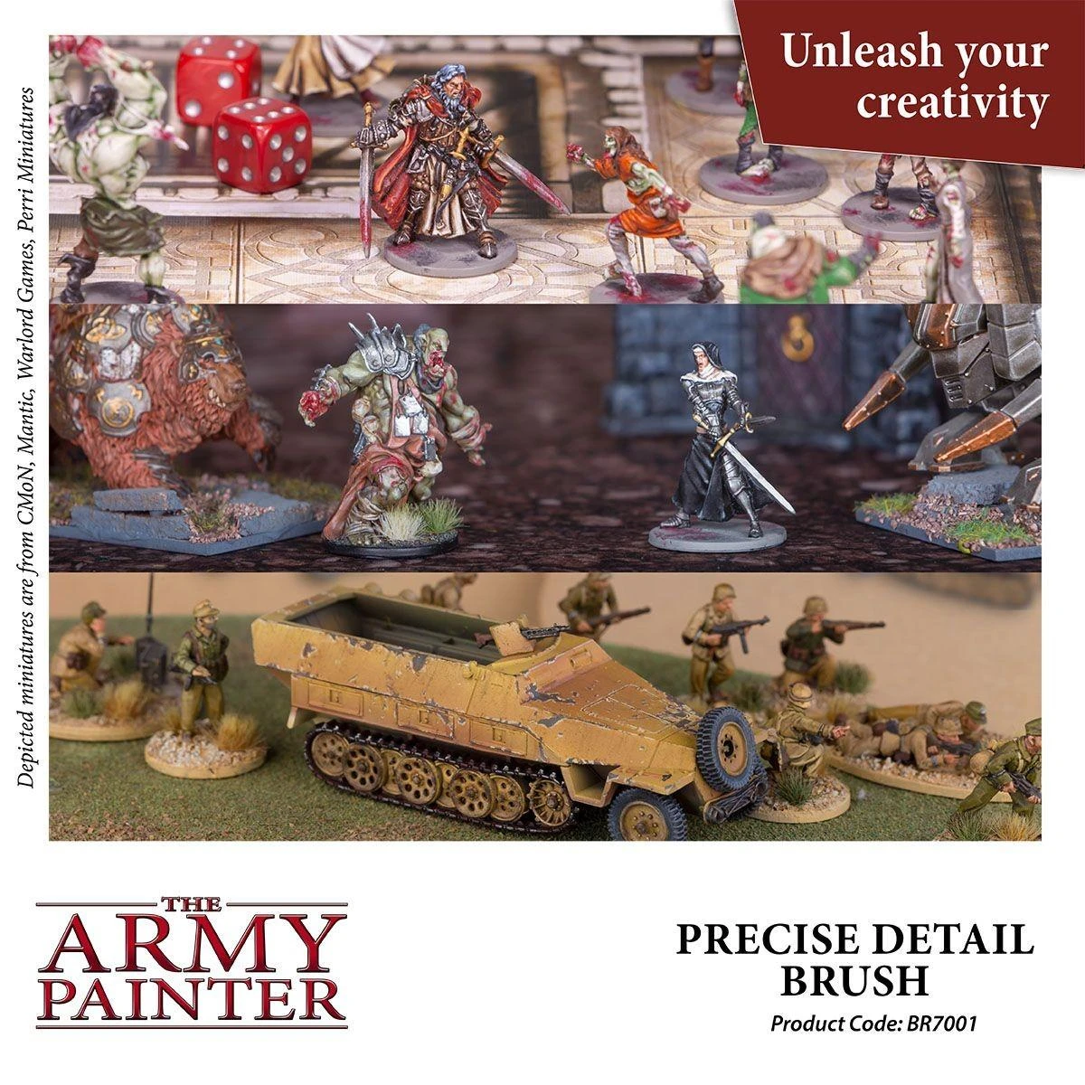 The Army Painter Armijos tapytojo pomėgis: tikslios detalės