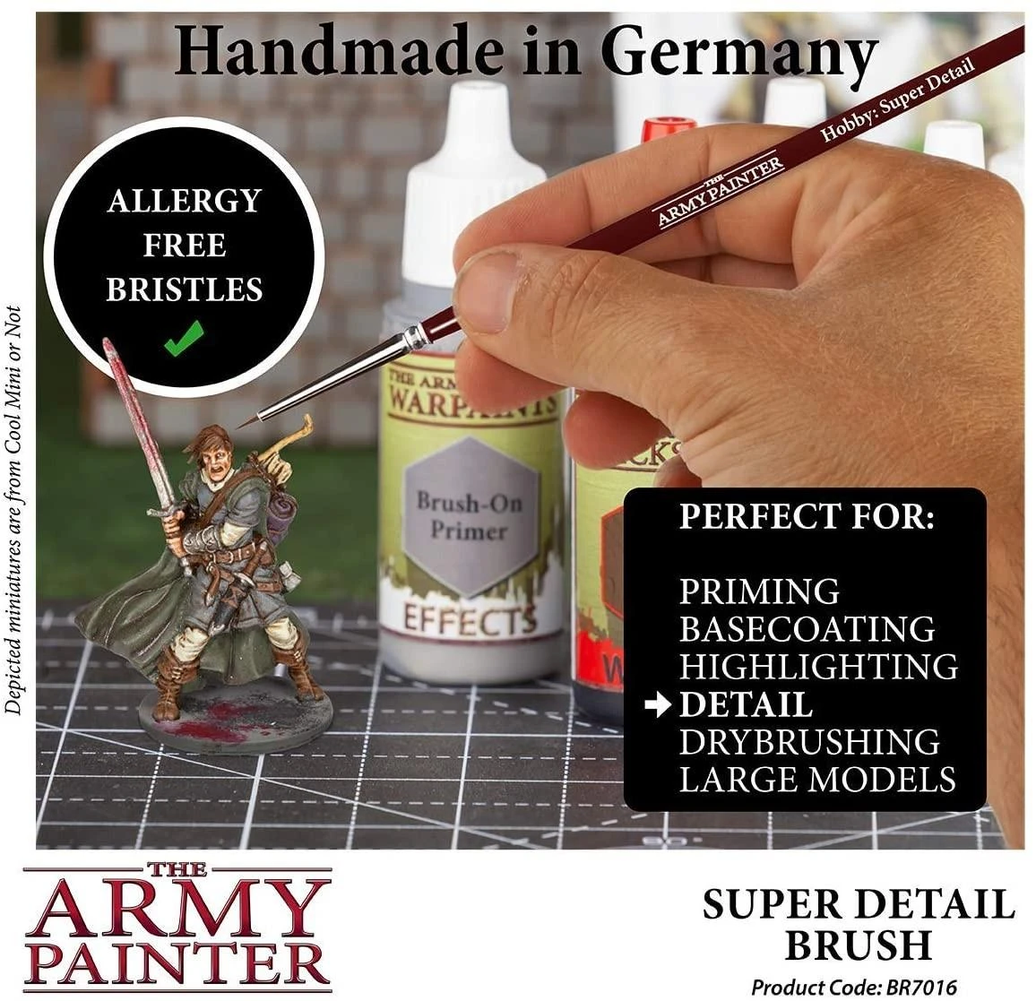 The Army Painter Armijos tapytojo pomėgis: Super detalė