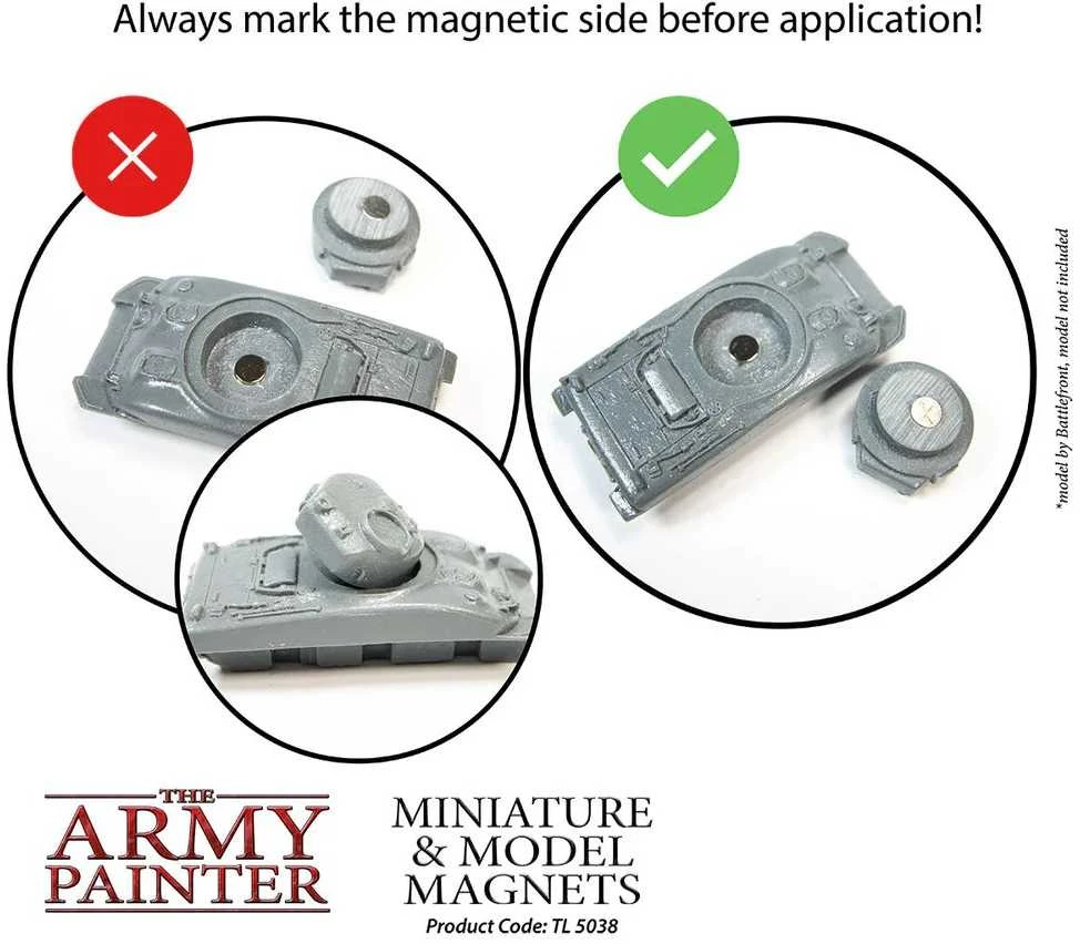 The Army Painter Armijos dailininkas – miniatiūrų ir modelių magnetai