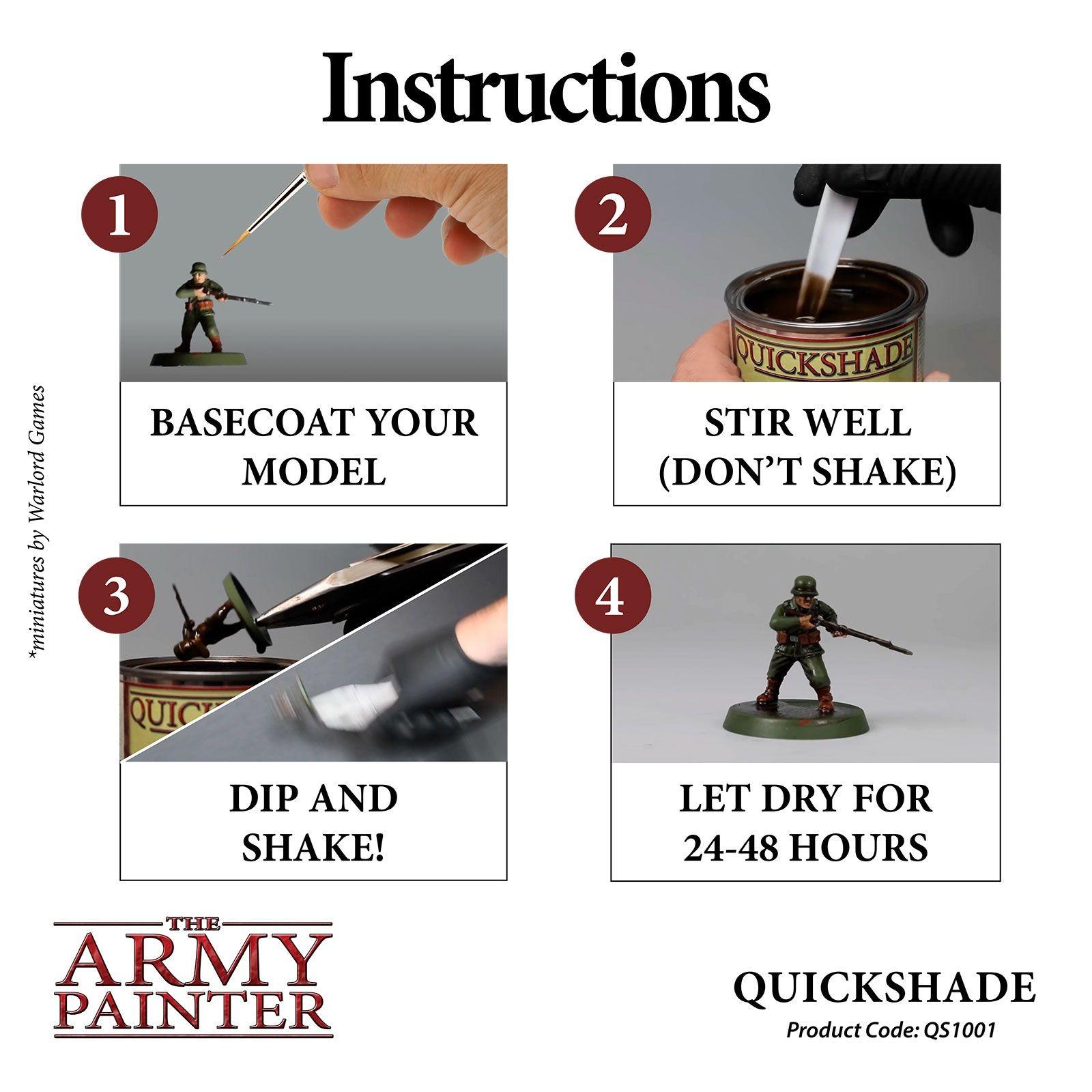 The Army Painter Army Painter Quickshade Dip: švelnus tonas