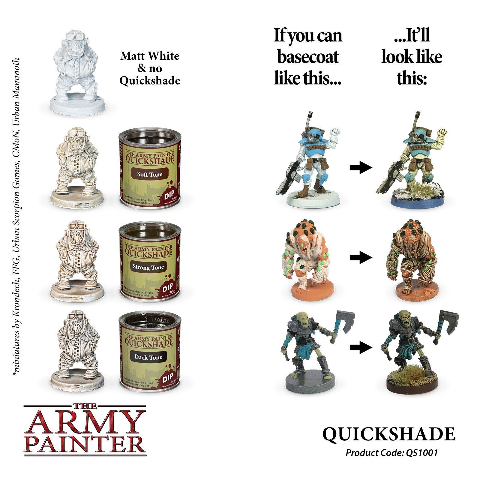 The Army Painter Army Painter Quickshade Dip: švelnus tonas