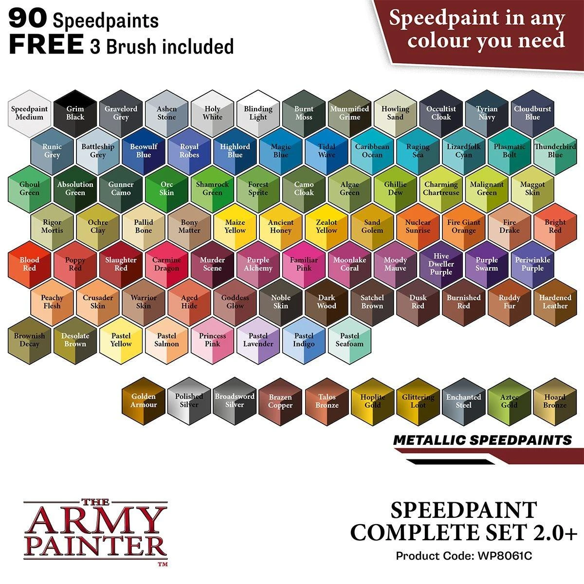 „The Army Painter“ – „Speedpaint“ pilnas rinkinys 2.0