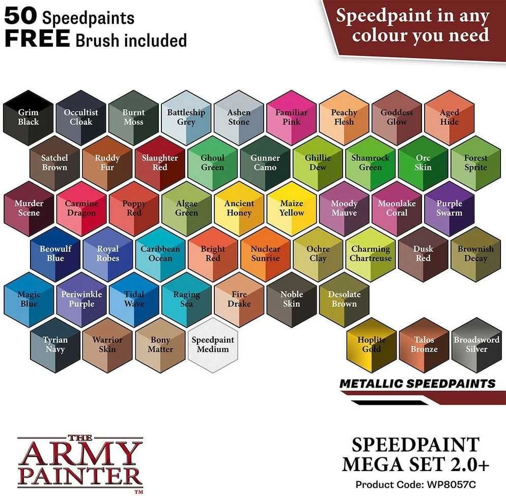 „The Army Painter“ – „Speedpaint Mega Set 2.0“.