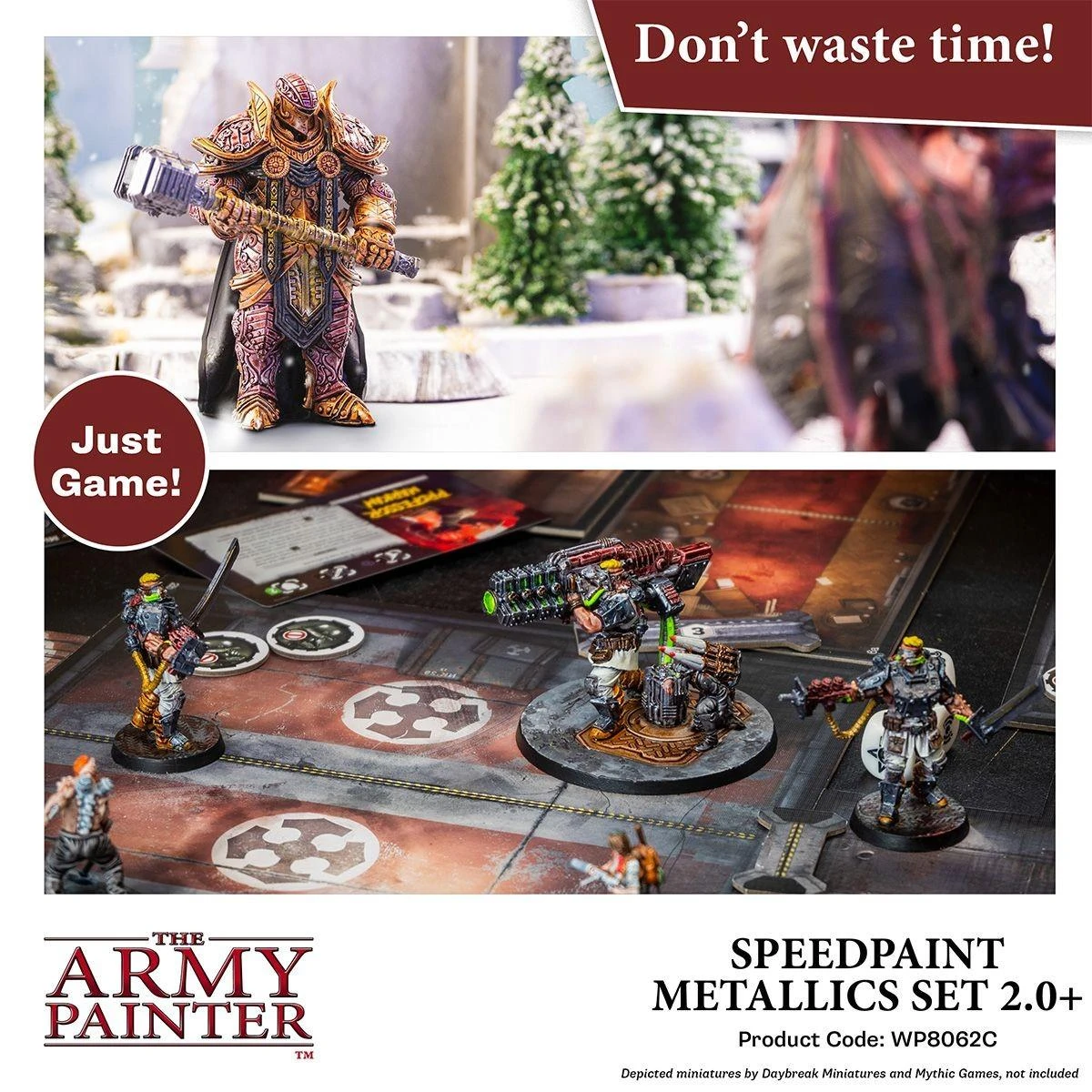 „The Army Painter“ – „Speedpaint Metallics“ rinkinys 2.0