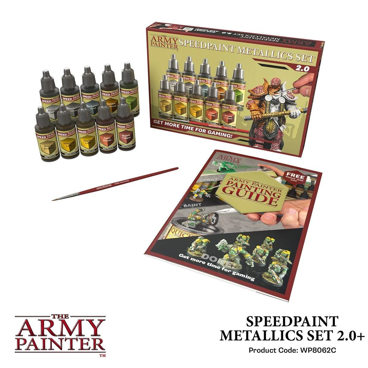 „The Army Painter“ – „Speedpaint Metallics“ rinkinys 2.0