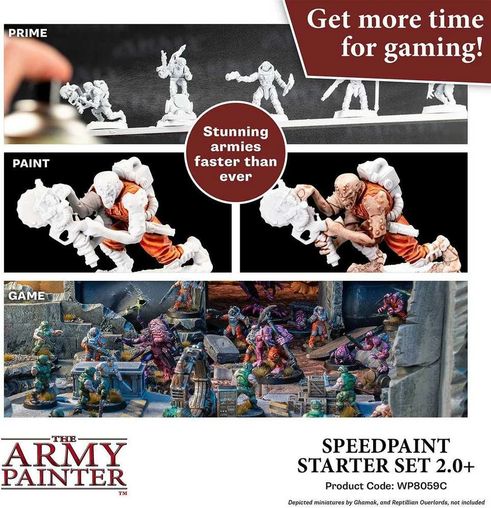 „The Army Painter“ – „Speedpaint“ pradžios rinkinys 2.0