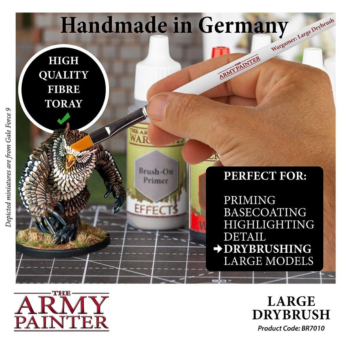 The Army Painter Armijos tapytojas Wargamer: didelis sausas šepetys