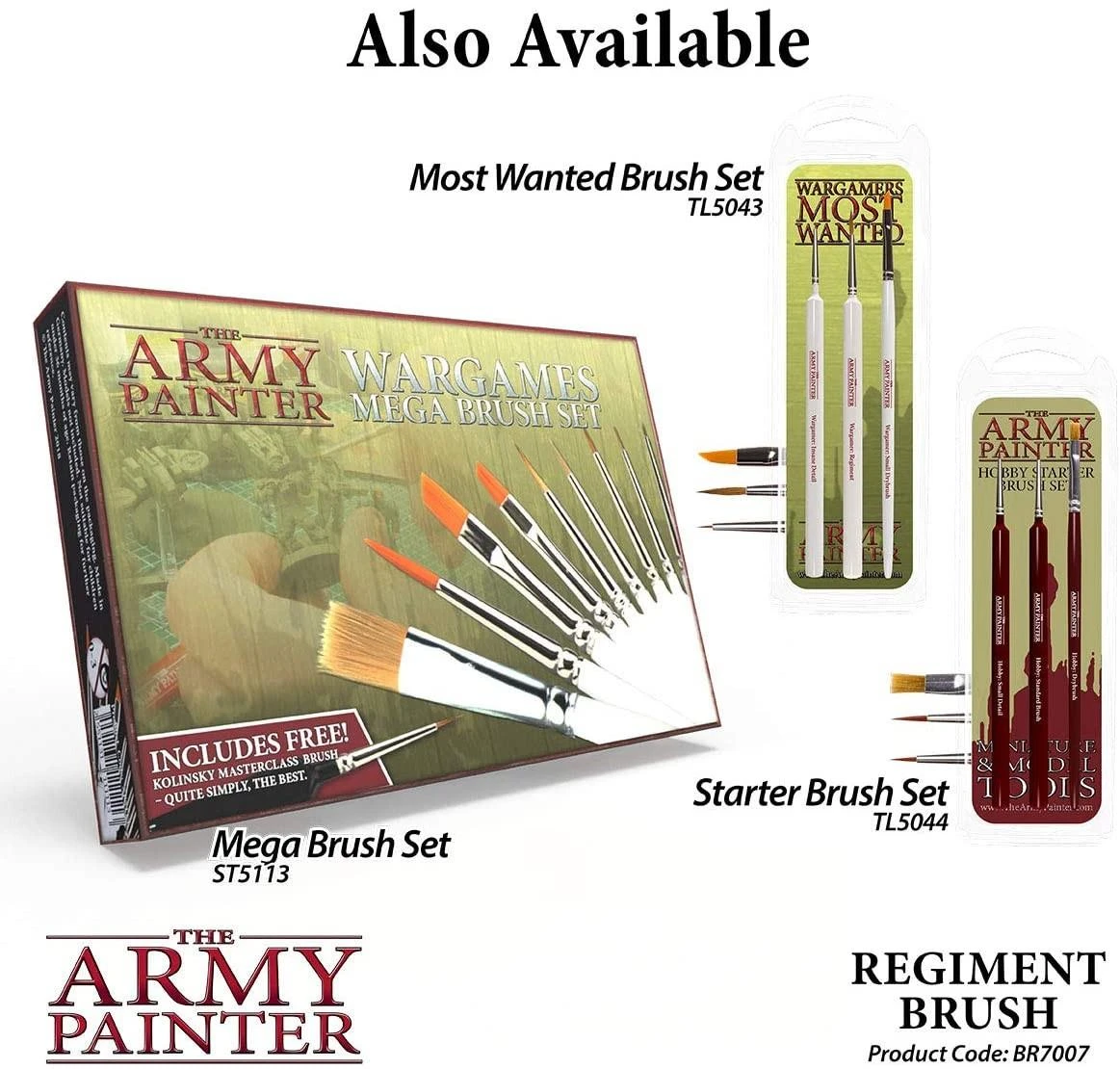 The Army Painter Armijos tapytojas Wargamer: pulkas