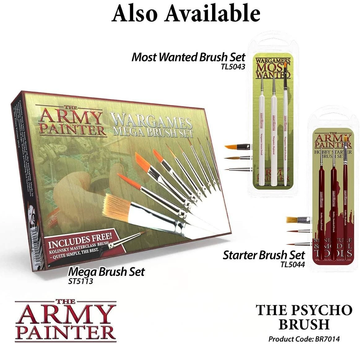 The Army Painter Armijos tapytojas Wargamer: Psycho