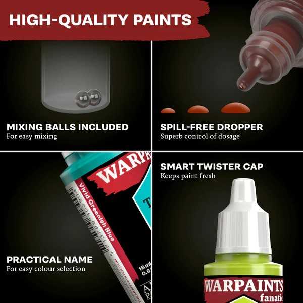 Army Painter Warpaints Fanatic: Baziliskas Raudona