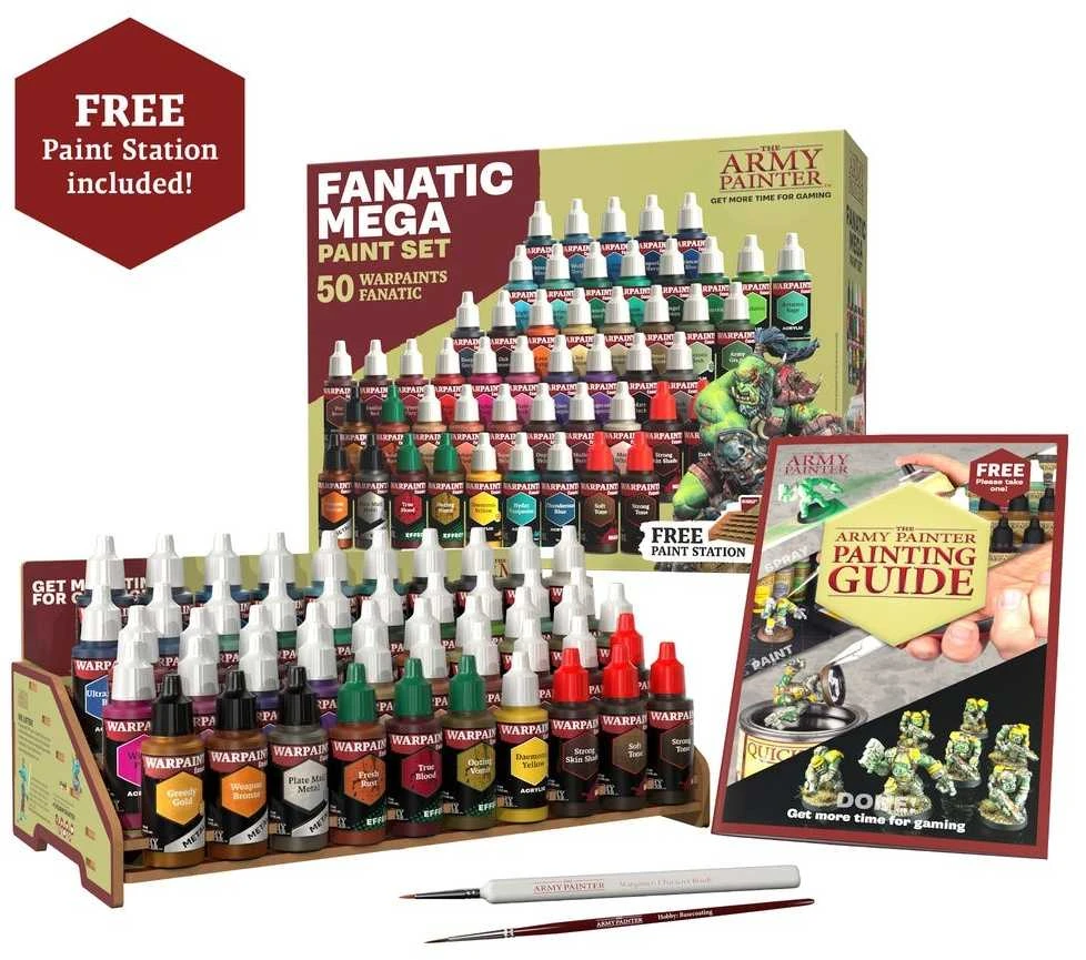 „The Army Painter“ – „Warpaints Fanatic“: „Mega Set“.