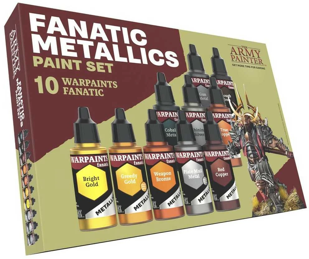 „The Army Painter“ – „Warpaints Fanatic: Metallics“ rinkinys
