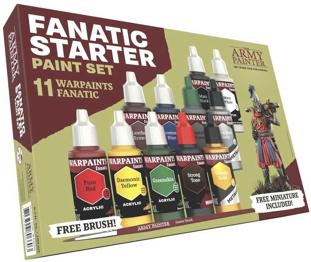 „The Army Painter“ – „Warpaints Fanatic“: pradžios rinkinys